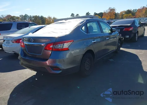 2016 Nissan Sentra Sv из США, поврежденный, VIN 3N1AB7AP5GL677404